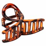 Краб для волос 8 см, глянцевый, черепаховый, MONTE VITA, 457008