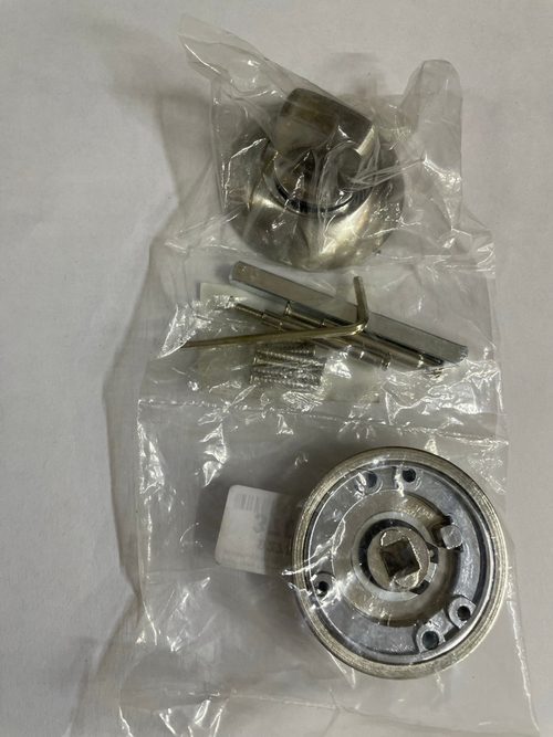 Накладка под Сириус никель-хром круглая