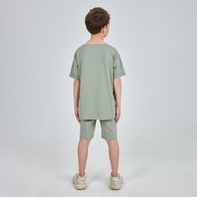 Оливковая футболка для мальчика KOGANKIDS