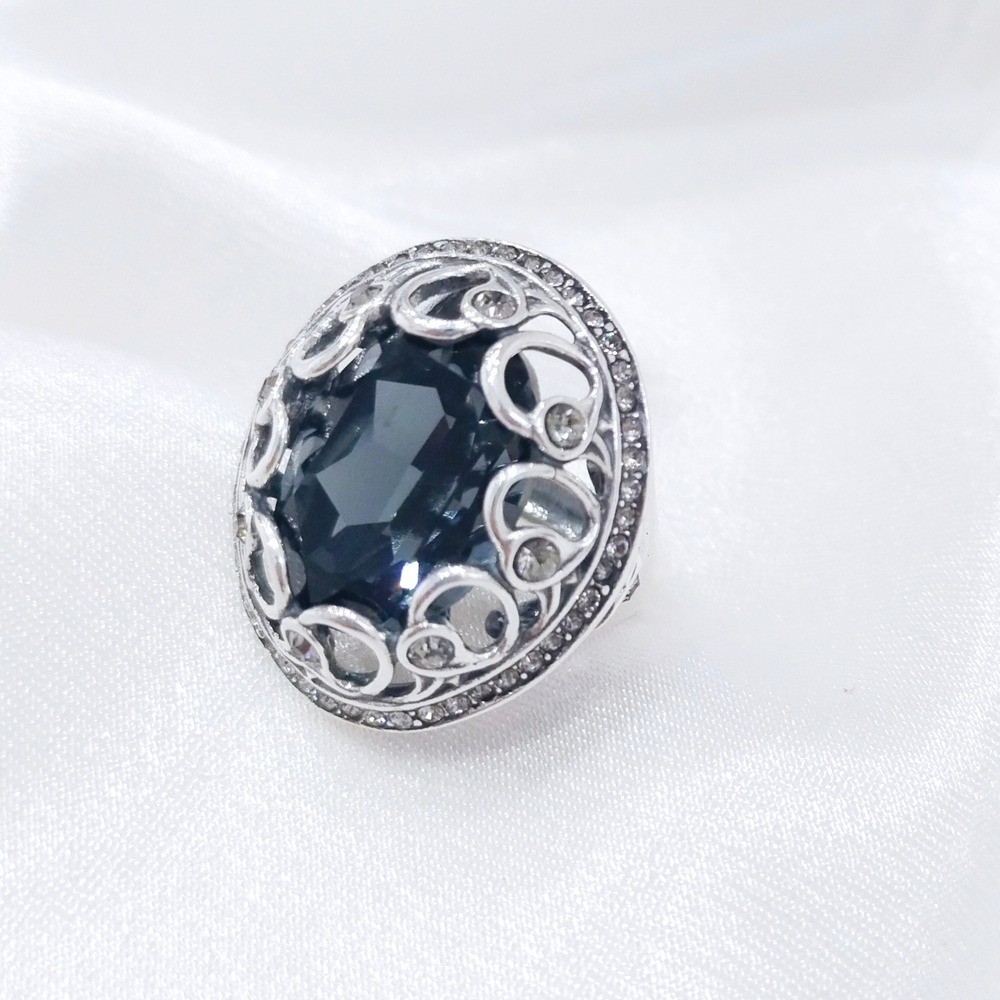 "Анита" кольцо в серебряном покрытии из коллекции "Голливуд" от Jenavi