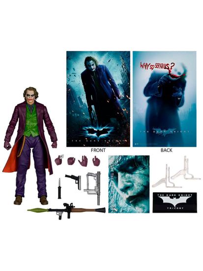 Фигурка DC Theatrical Deluxe The Dark Knight Joker 7" 17892 / Фигурка по мотивам вселенной DC, Джокер 18см
