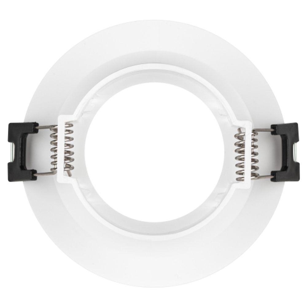 Светильник встраиваемый декоративный ЭРА KL93 WH под лампу MR16 GU5.3 белый пластиковый | Декоративные встраиваемые светильники