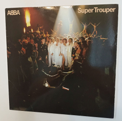 Винтажная виниловая пластинка LP ABBA Super Trouper (Sweden 1980)