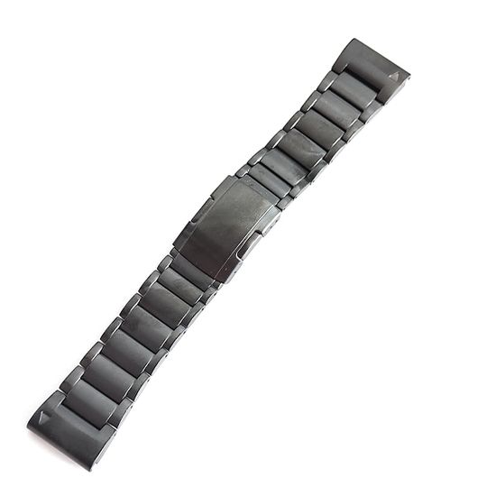 Браслет титановый QuickFit 26 мм для Garmin Fenix 7x 6x 5x, Tactix 7 Delta, Enduro 2, Instinct 2X быстросъемный