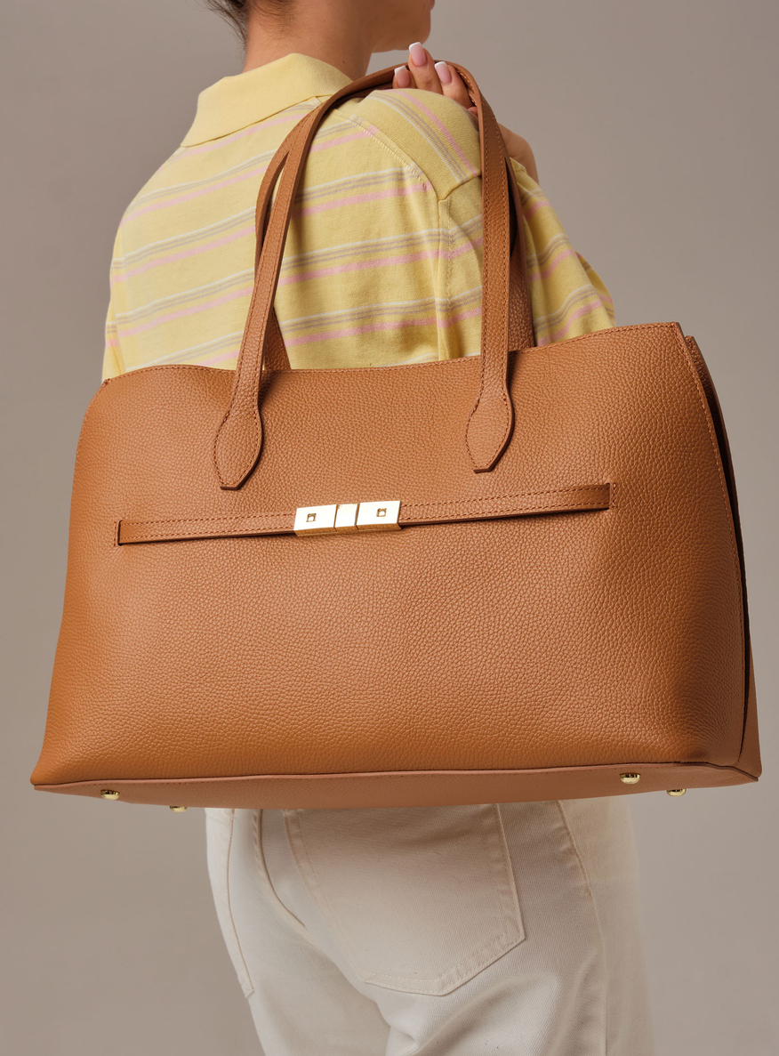 Сумка Bossy DBR 31382 коричневый лист