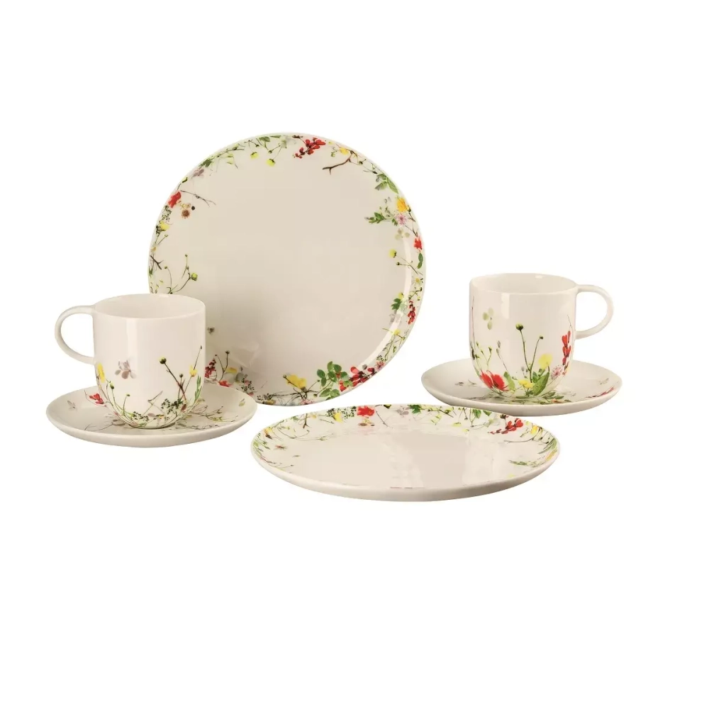 Rosenthal - Набор для завтрака Mysterious Garden Coupe с чашками (6 предметов) на 2 персоны / артикул   10530 405101 28598  / GTIN 4012438532639