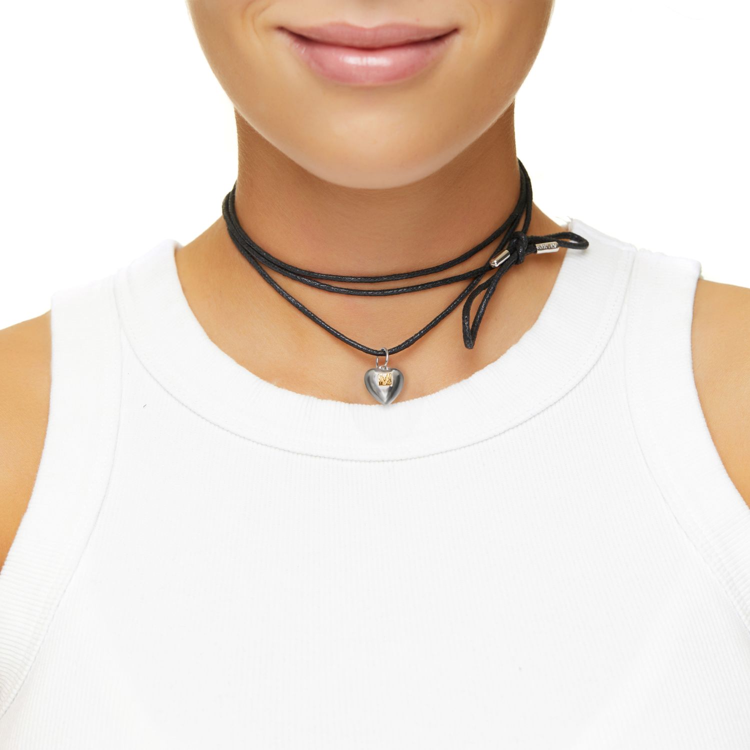 Колье Opening "V" Symbol Necklace by Astrovskaya x VLV