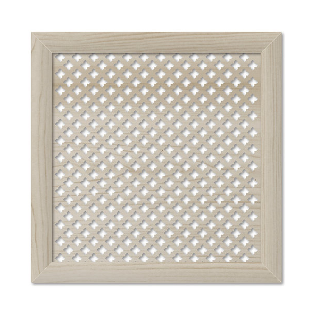 Решетка радиаторная Стильный дом Готико V545912 600х600 мм дуб сонома