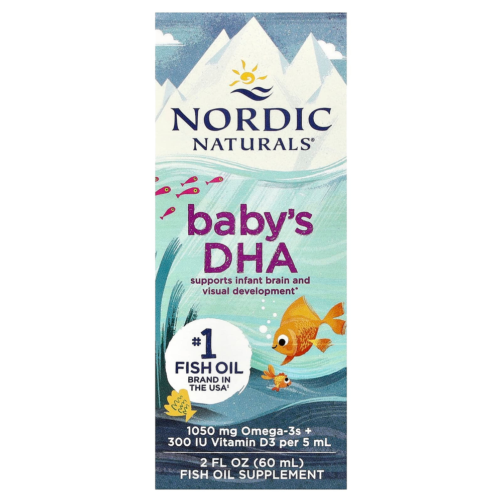 Nordic Naturals, ДГК для детей, 60 мл (2 жидк. унции)
