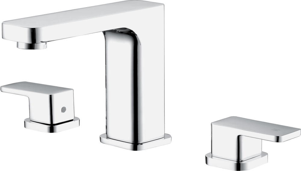 12017 Смеситель на борт раковины (3-отв) GANZER  (10/1шт)