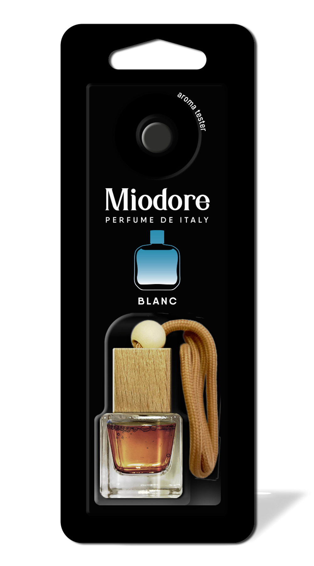 Ароматизатор бочонок MIODORE  № 7  Blanc (по мотивам Eau de Lacoste Blanc (La