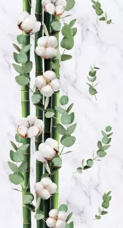 Панель ПВХ термопечать Дыхание Юга узор 652 2700х250 мм