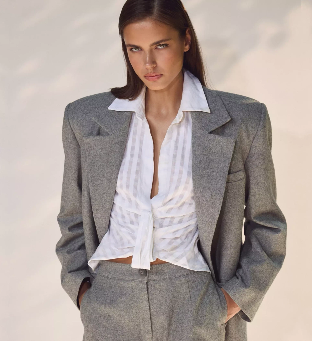 Жакет OFFICE, Серый