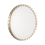 7648/EL PALE SN 142 Светильник пластик/белый/золотой LED 70Вт 3000-6000К D486 IP43 пульт ДУ ATABI GOLD