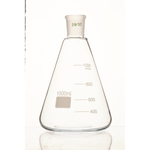 Колба коническая, 1000 мл, шлиф 29/32 (Эрленмейера)