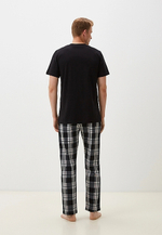 Пижама мужская черный