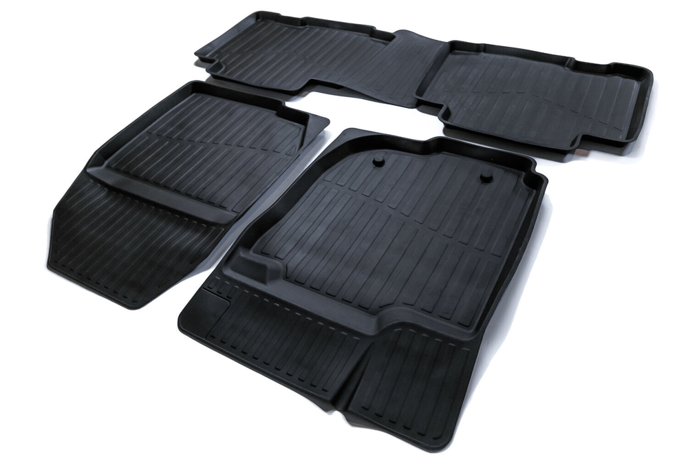 Коврики резиновые в салон 3D PREMIUM для Toyota Rav4 L (2006-2013) SRTK.PR.TY.RAV.L.06G.02X15
