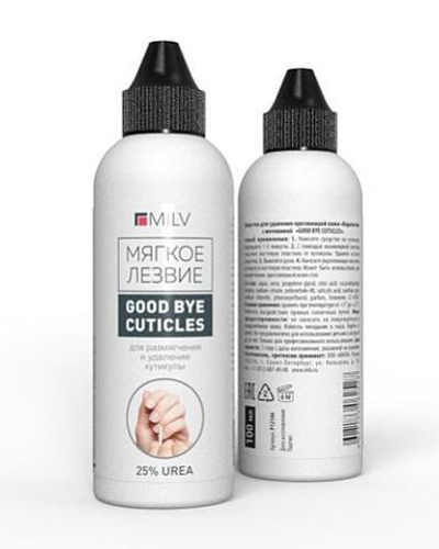 Кератогель с мочевиной для рук MILV «GOOD BYE CUTICLES» для рук 100 мл