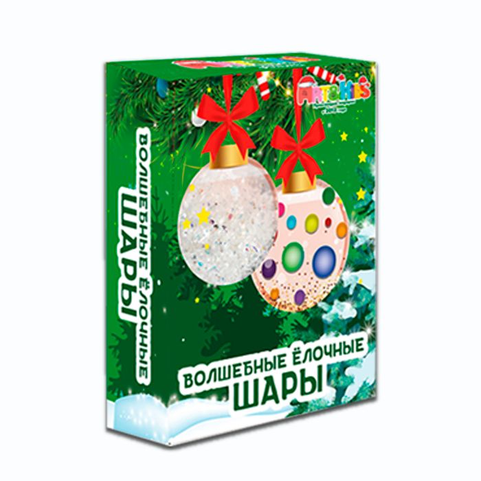 072-5002 Набор для опытов «Новогодниеигрушки-шары» - купить оптом в Москве