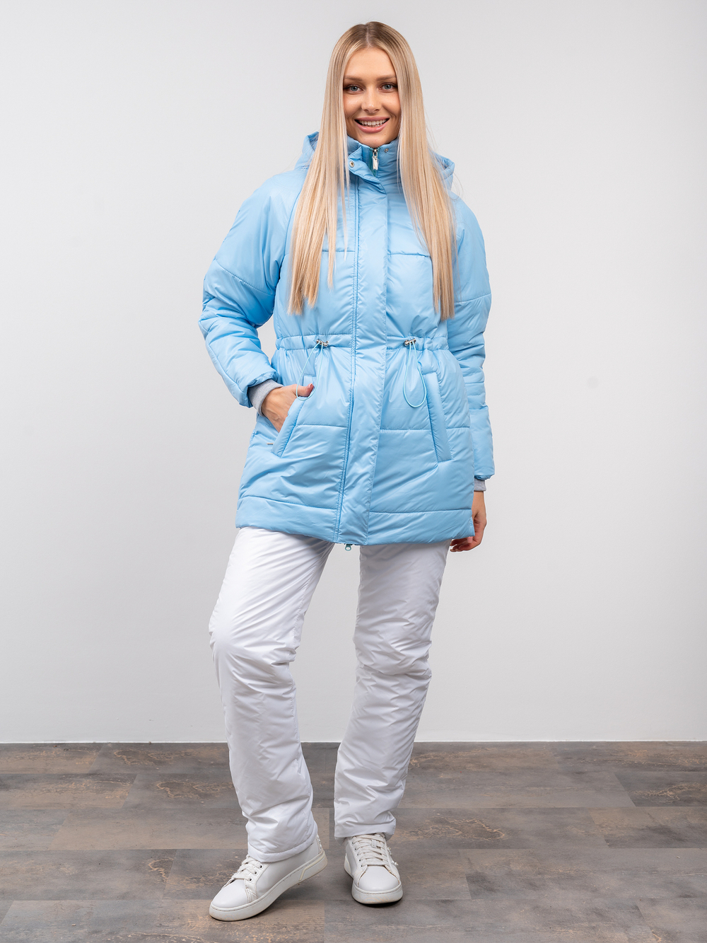 Костюм зимний "Arctic" голубой-белый