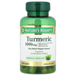 Nature's Bounty, куркума с экстрактом черного перца, 1000 мг, 60 капсул