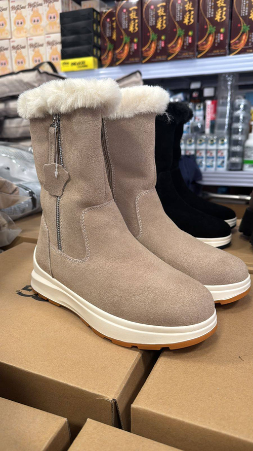 Зимние полусапожки