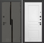 Дверь входная Лабиринт CARBON 03 Белый софт металлическая