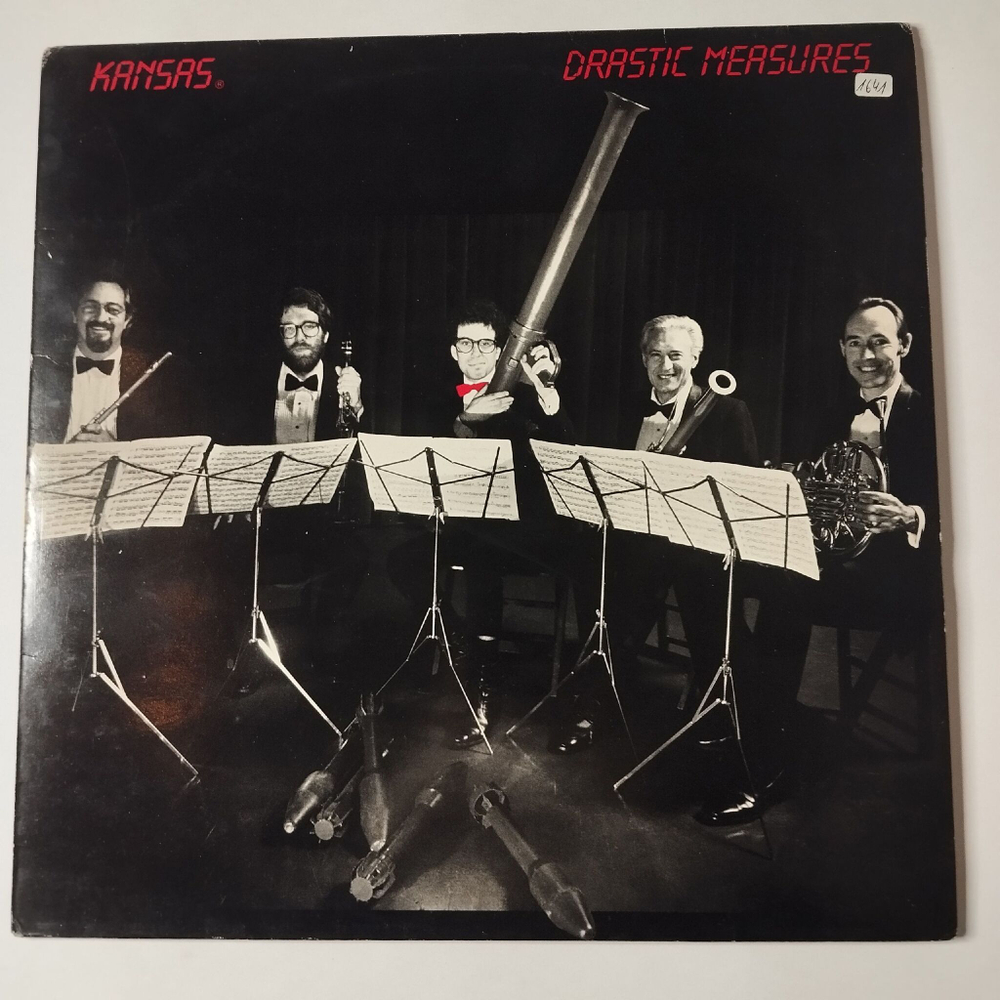 Винтажная виниловая пластинка LP Kansas Drastic Measures (Holland 1983)