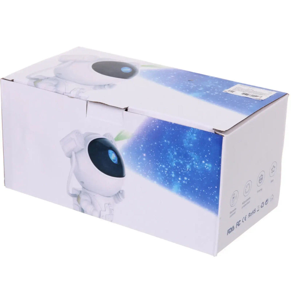 Световой прибор Лазер «В космос» 20*11,5*10 см, пульт д/у, питание от USB (DC)