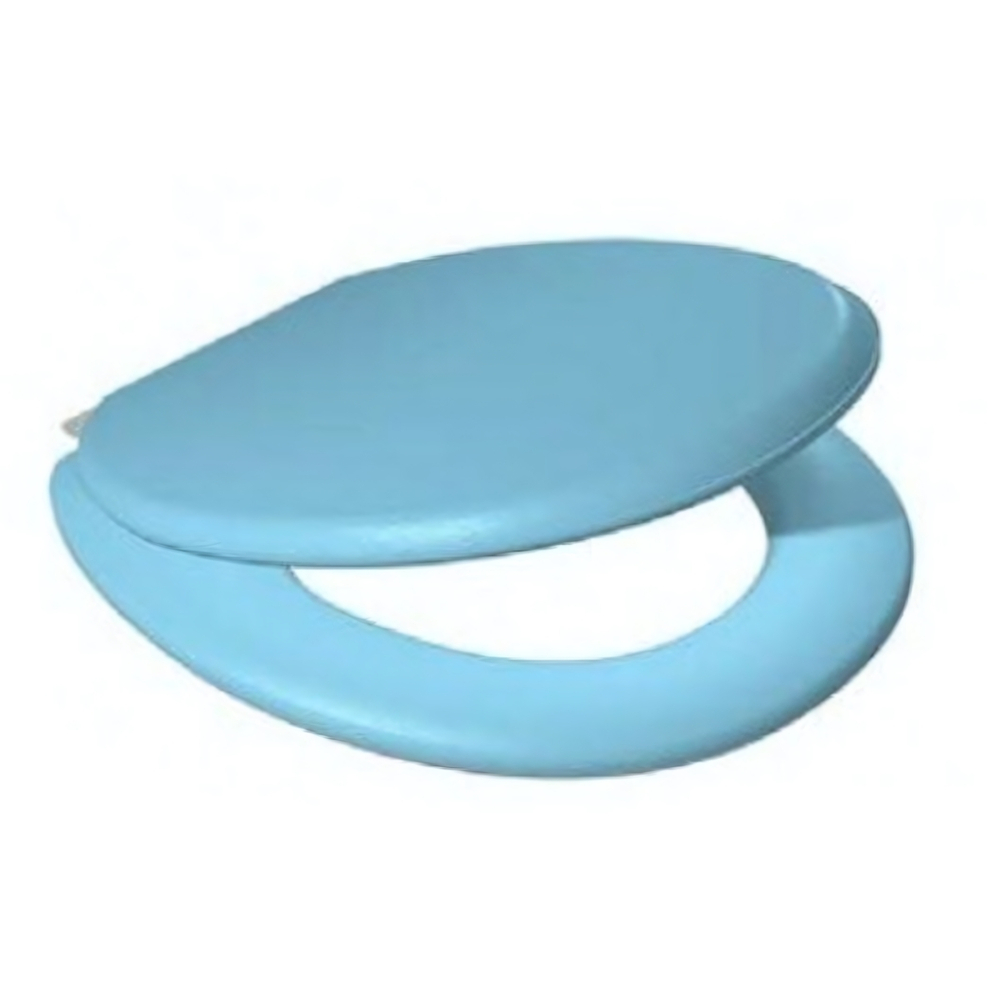 Мягкая крышка-сиденье для унитаза "VANNA LUX" цвет голубой