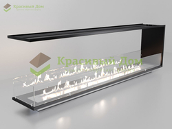 Торцевой биокамин 1900