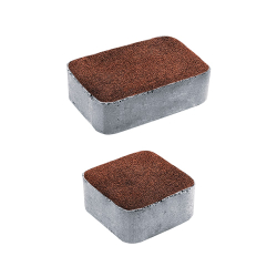 Тротуарная плитка КЛАССИКО - Листопад гранит Клинкер, комплект из 2 видов плит