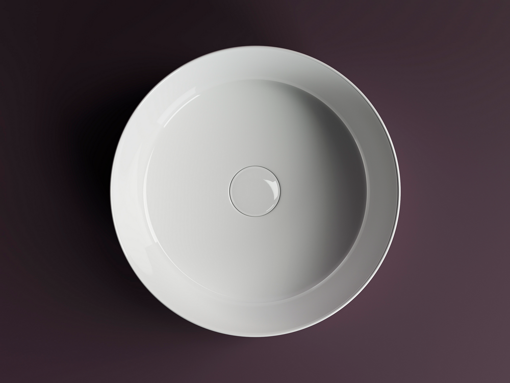 Умывальник чаша накладная круглая Element 358x358x137мм