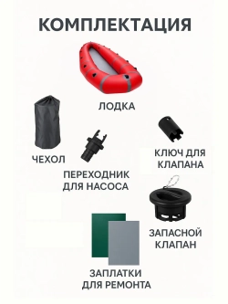 Пакрафт Эскимос 300 М Двухсекционный + 14 рымов