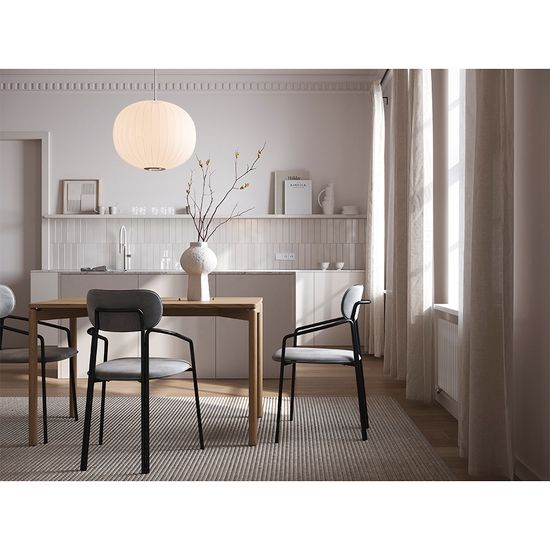 Стол обеденный saga, 75х120 см, ясень