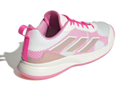 Женские Кроссовки теннисные Adidas Avaflash - core white/silver metallic/lucid pink