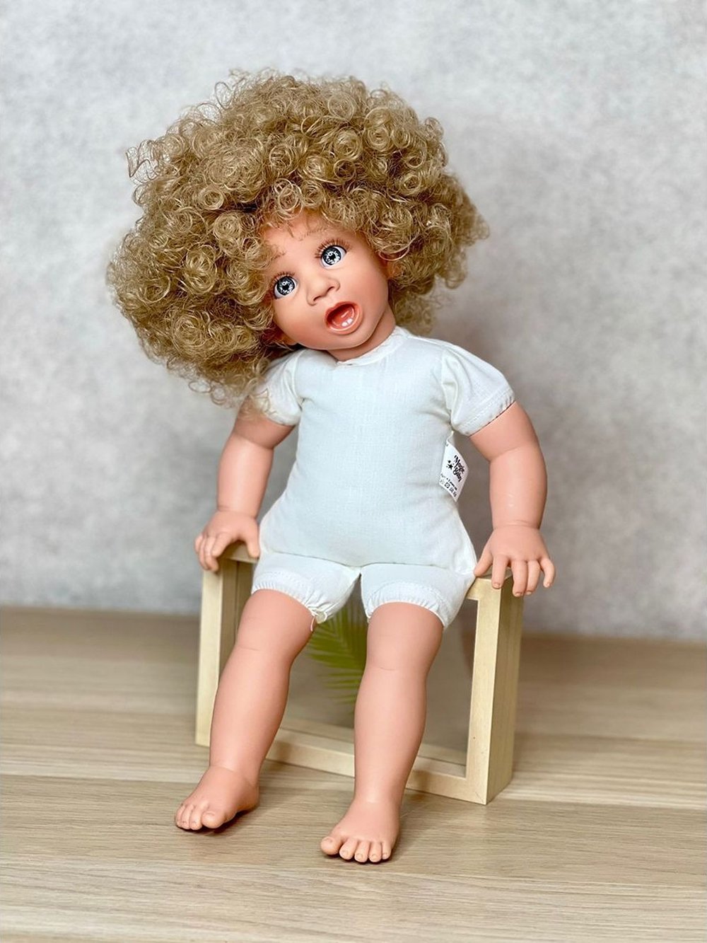 Кукла LAMAGIK мягконабивная 38см Gestito (12030A)