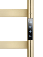 Полотенцесушитель электрический напольный WONZON & WOGHAND BREMEN, Брашированное золото (WW-A207-BG)