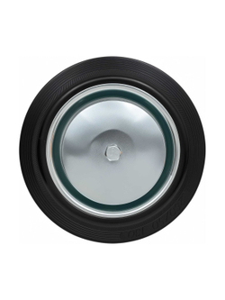 Колесо промышленное без кронштейна 250мм резина/сталь Gigant G-04-09-08
