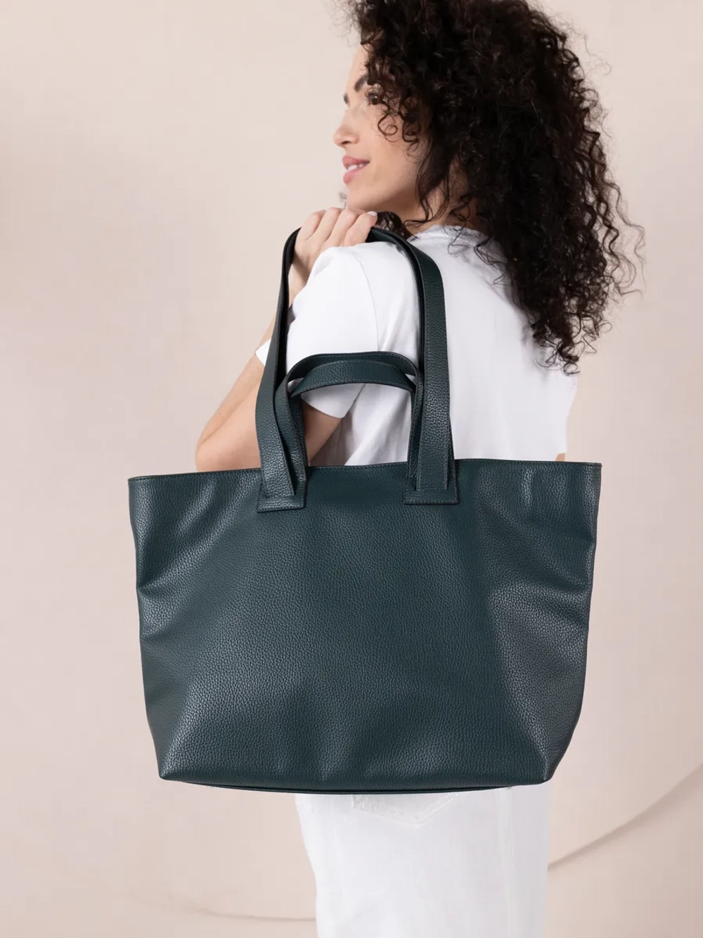 сумка большая через плечо шоппер