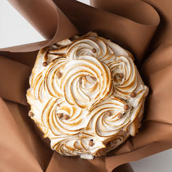 Итальянский кулич с карамельными кубиками