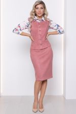 Костюм Имидж (замша, роза) Diolche