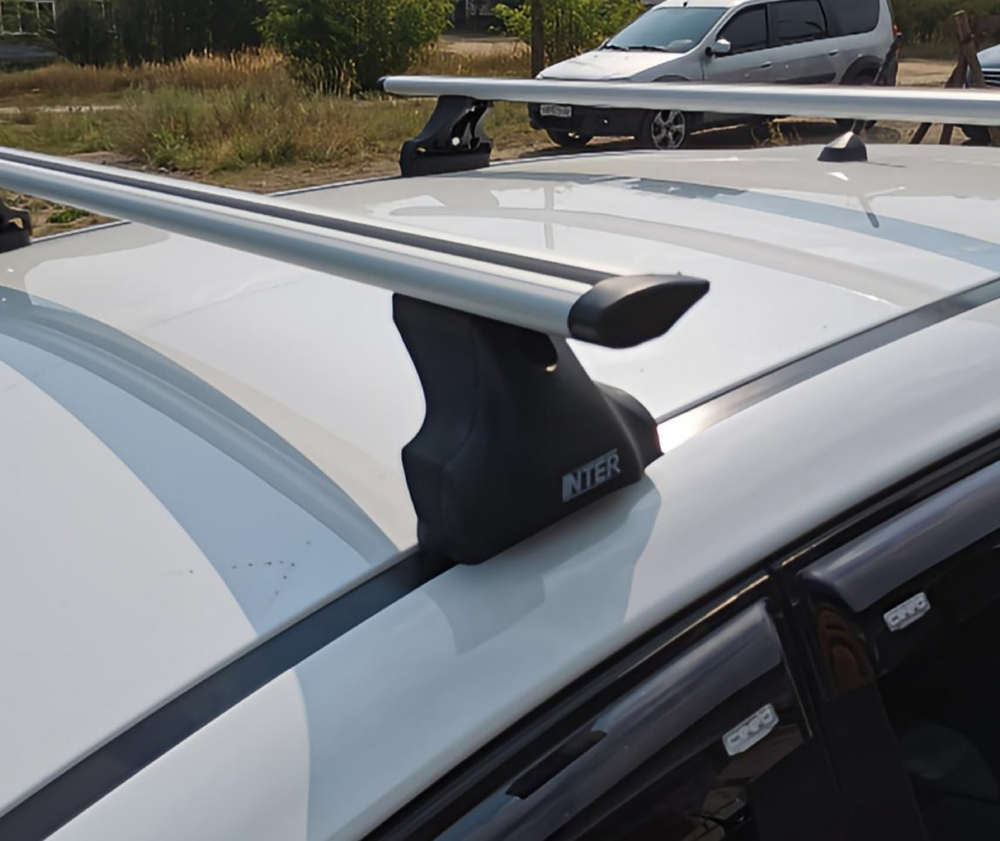 Багажник Интер Спектр на крышу  Mazda CX-5 2011-2016 8893 крыловидные дуги 120 см.