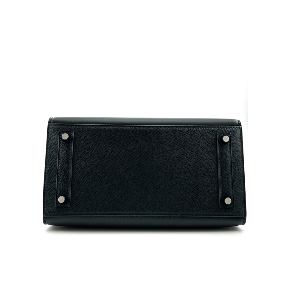 Hermès Birkin 20 Sellier Alligator “Faubourg by Night” So Black