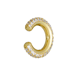 Кафф- полукруг, россыпь цирконов, золото