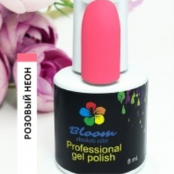 Гель-лак Bloom Розовый неон 8 мл