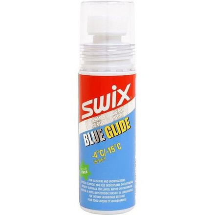 Жидкий парафин SWIX F6L, (-4-15 С), Blue, 80 ml