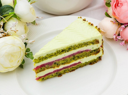 Торт Бисквитно-фисташковый