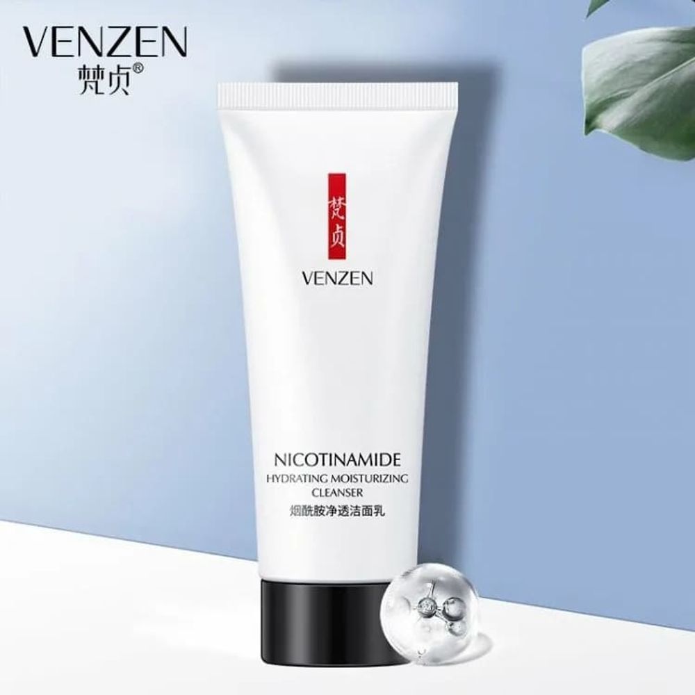 Гель для умывания Venzen Nicotinamide Hydrating Moisturizing Cleanser с Никотинамидом Увлажняющий 80 г