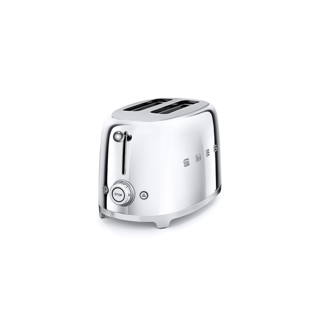 Тостер SMEG TSF01SSEU 2 ломтика хром